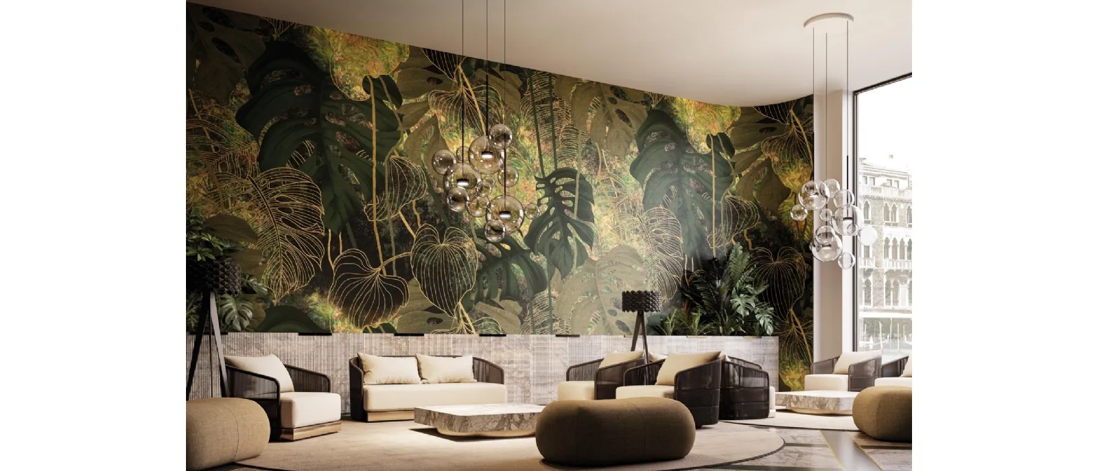 Golden Leaf wallpaper by Instabilelab.