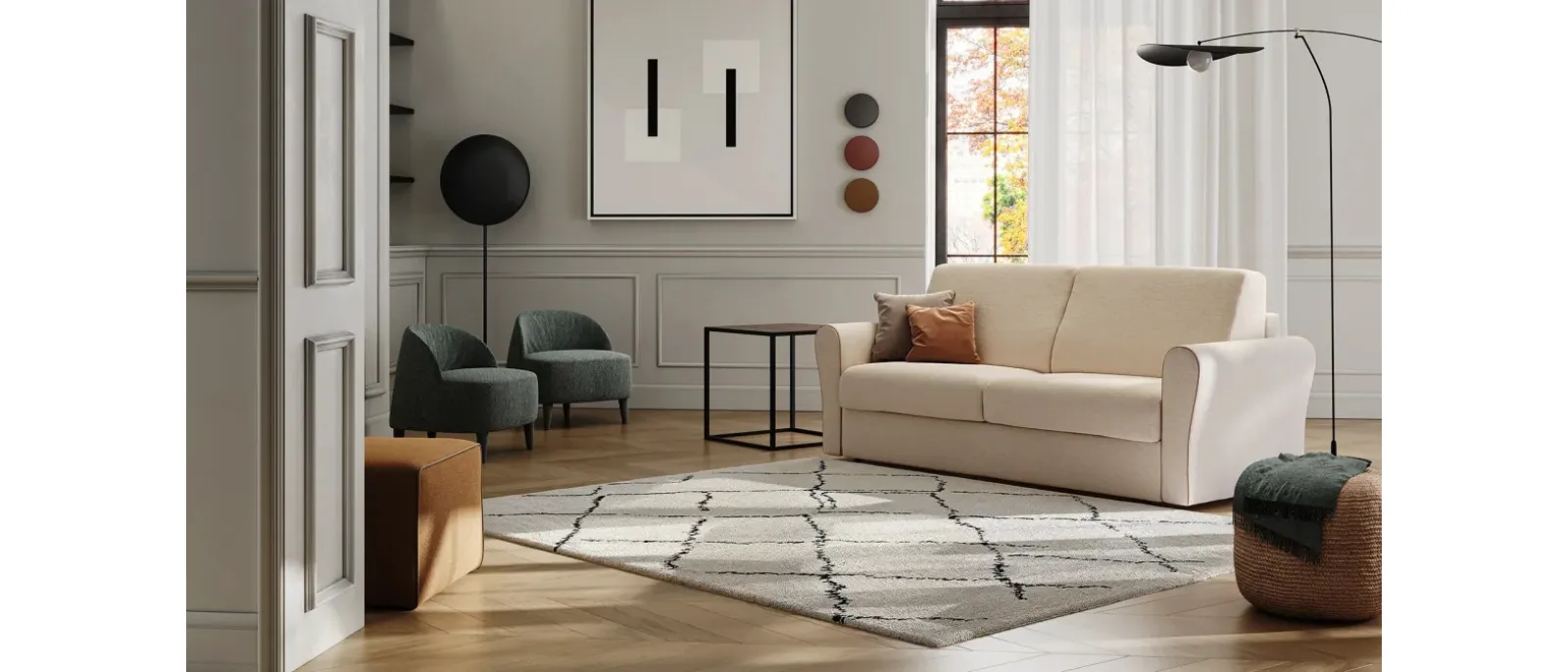Civas Sofa Bed by Family Bedding