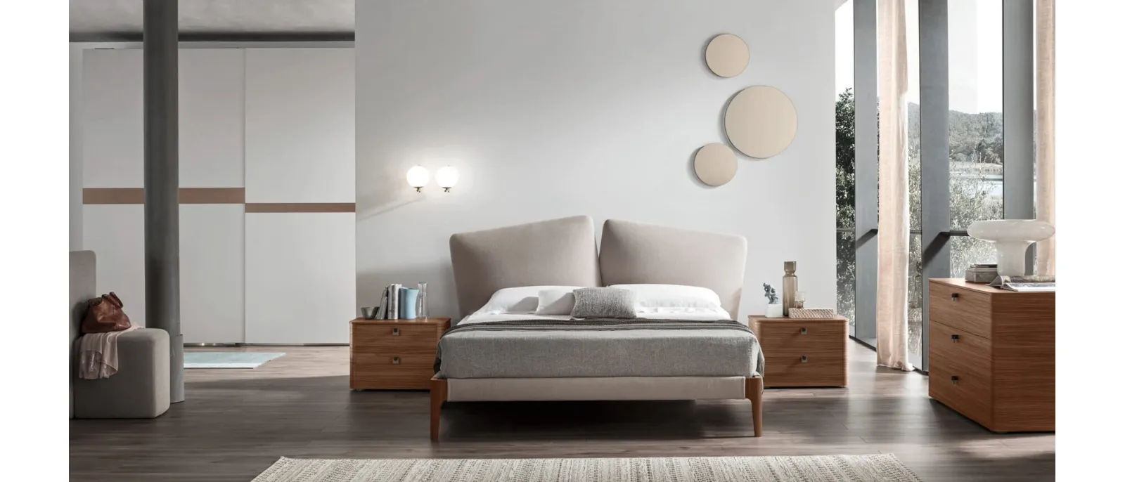 Love bed from the new collection of beds by Maronese