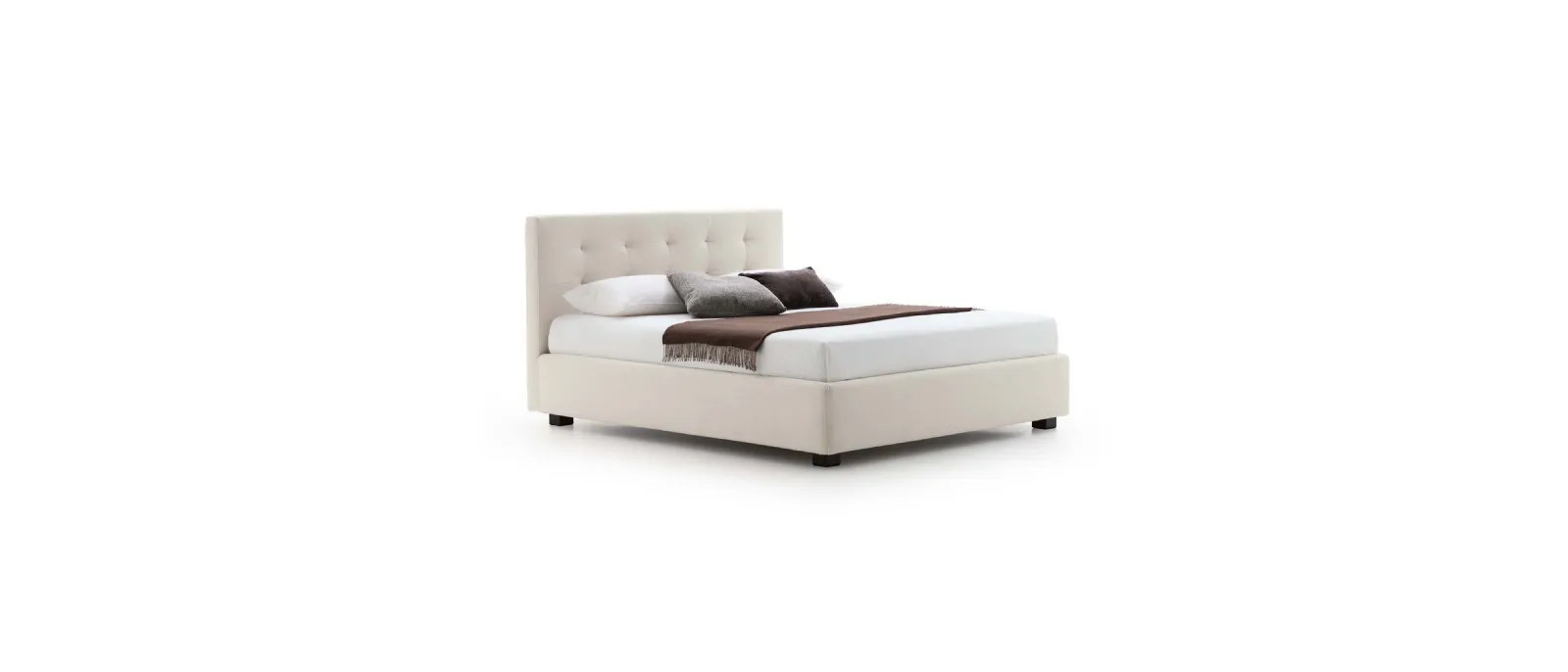 The new Tender bed from the Italian company The Company of Dreams features a generous container