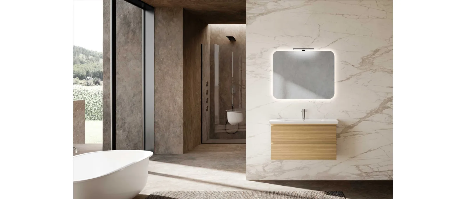Bathroom Vanity Unit Block System Tak C36 by Baxar