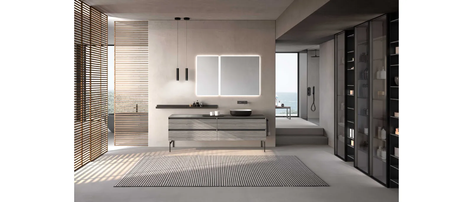 Bathroom Vanity M1-System-131 Baxar