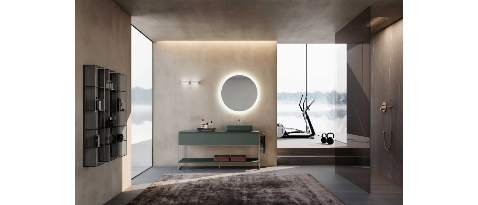 Bathroom cabinet M1 System 134 by Baxar