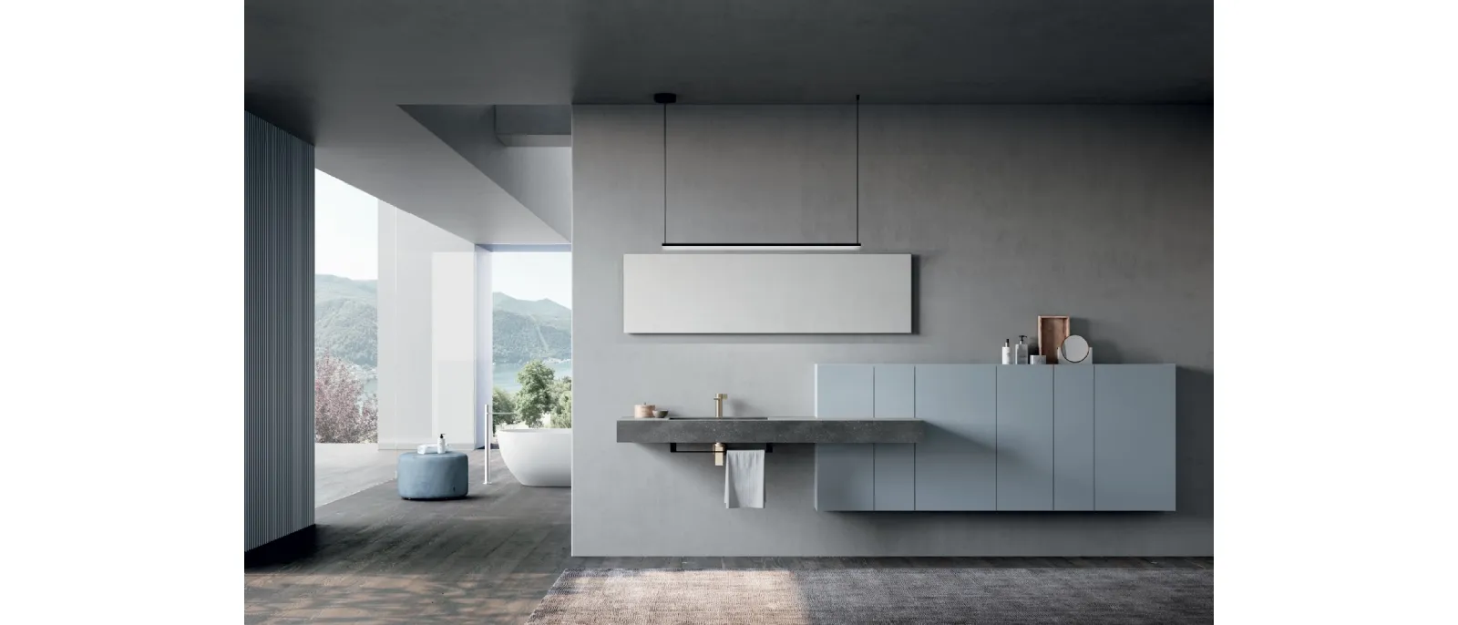 Bathroom vanity unit M3 System 303 by Baxar
