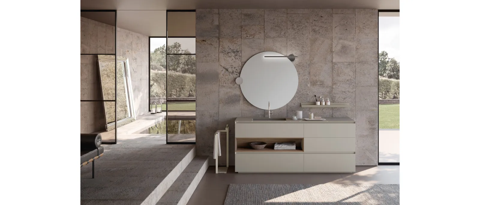 Bathroom furniture M3 System 315 by Baxar