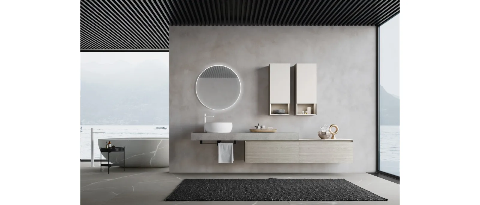Bathroom Furniture M3 System 316 by Baxar