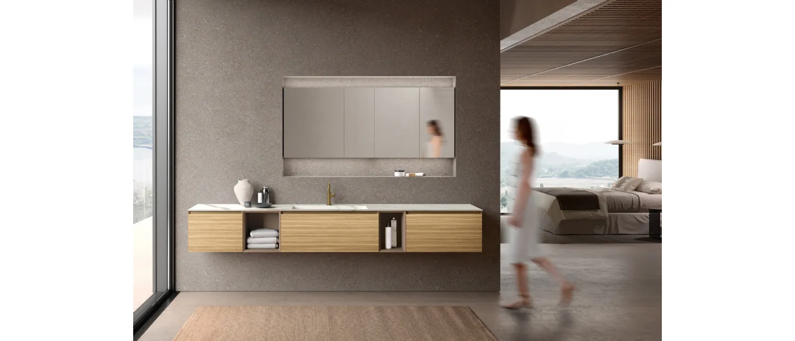 Bathroom furniture M3 System 317 by Baxar.