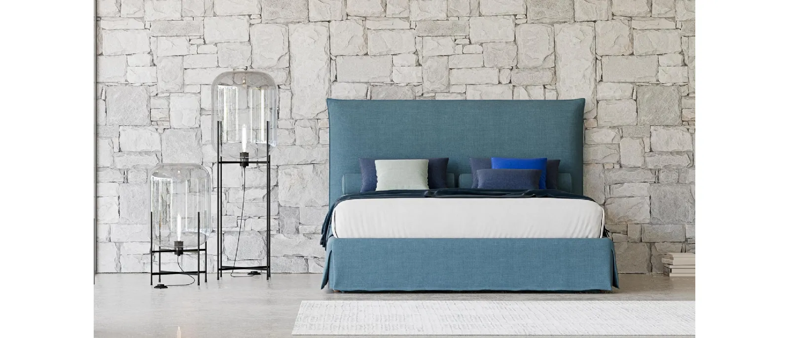 Double bed Alex Plus + made by divalletti home