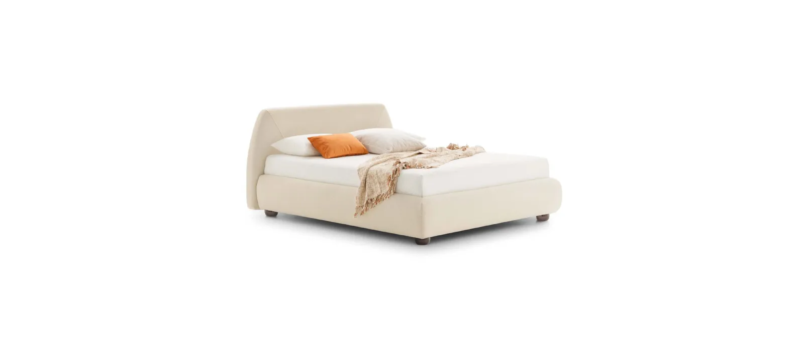 Bed with headboard from the Belmondo collection by Le Comfort.