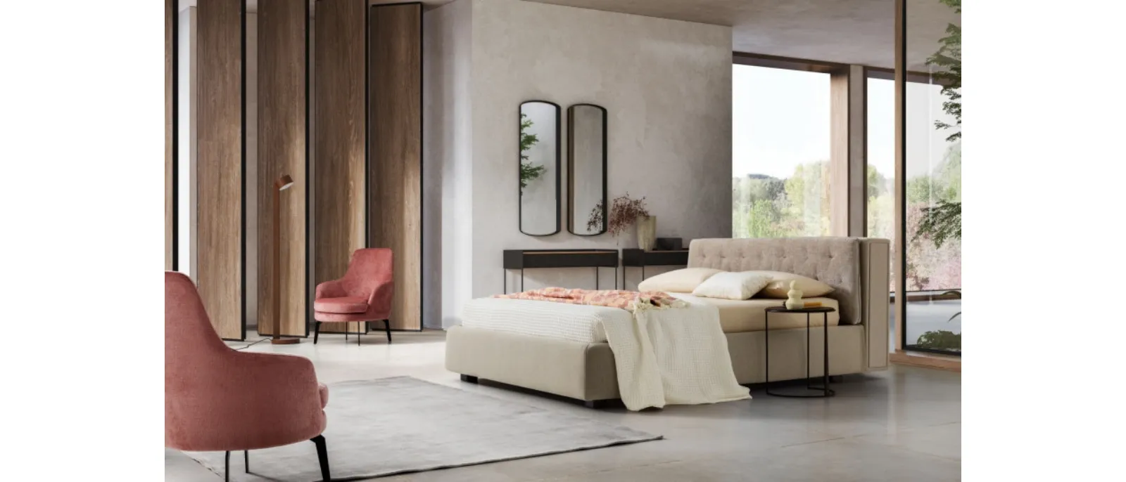 Bed with storage base Donovan by Le Comfort, designed for those who like to keep