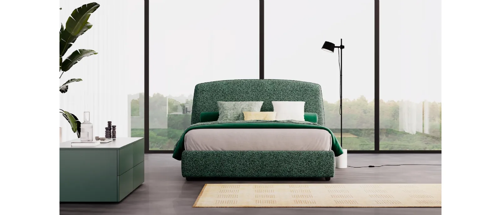 Divaletti home presents Edit a new bed with storage container made of solid