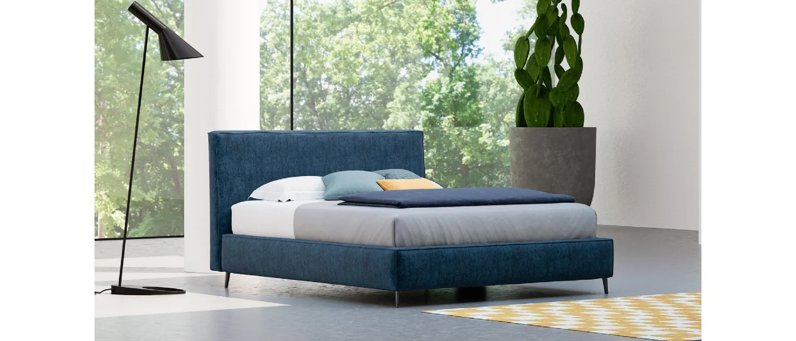 Minimalistic bed Elite by Divaletti Home is designed for customers looking