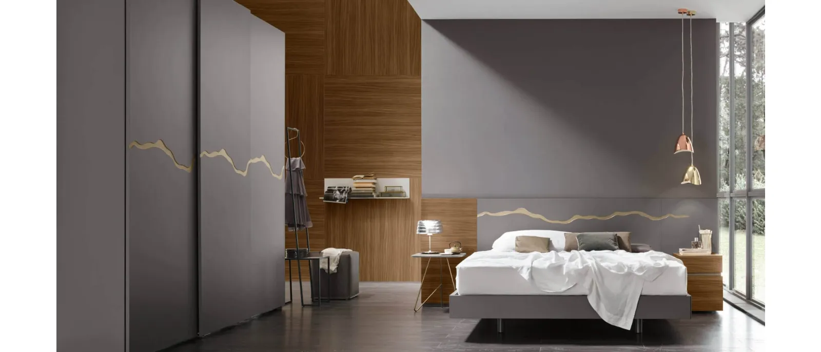 The structure of the beds is always made of wood, a