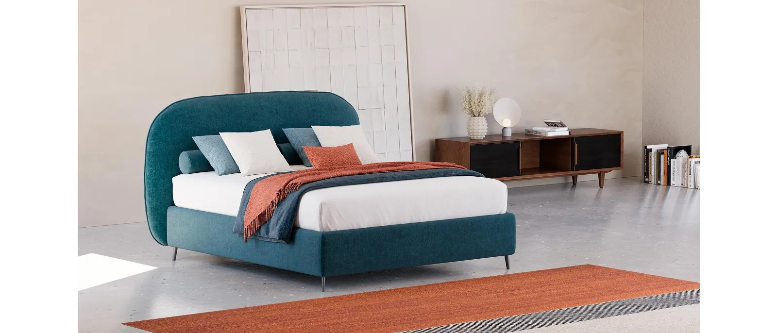 Bed with container Hype of Divaletti Home The bed Hype from
