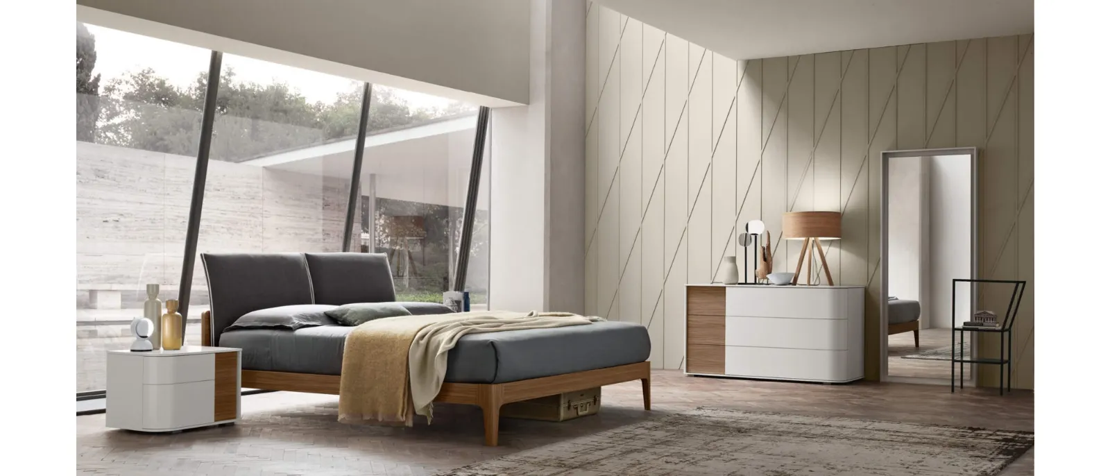 The bed is a classic object of furnishing and it