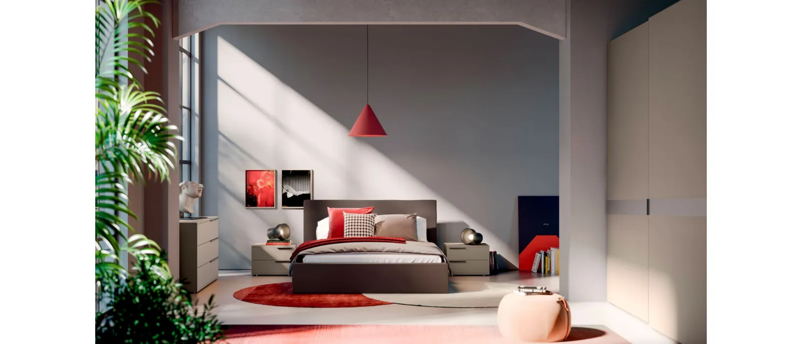 Lucas double bed by Orme