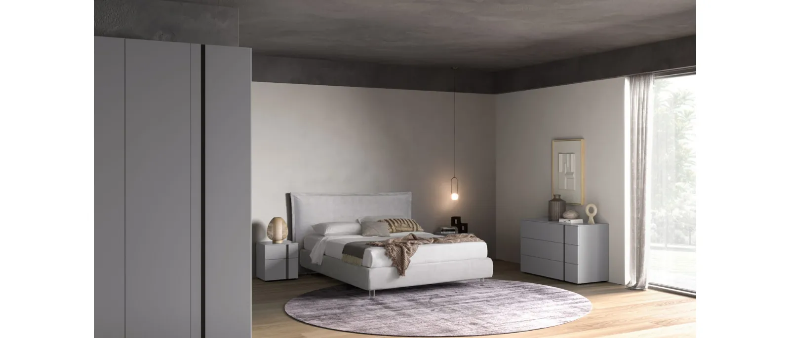 I read Nausicaa Night 27 bed in padded fabric by Orme.