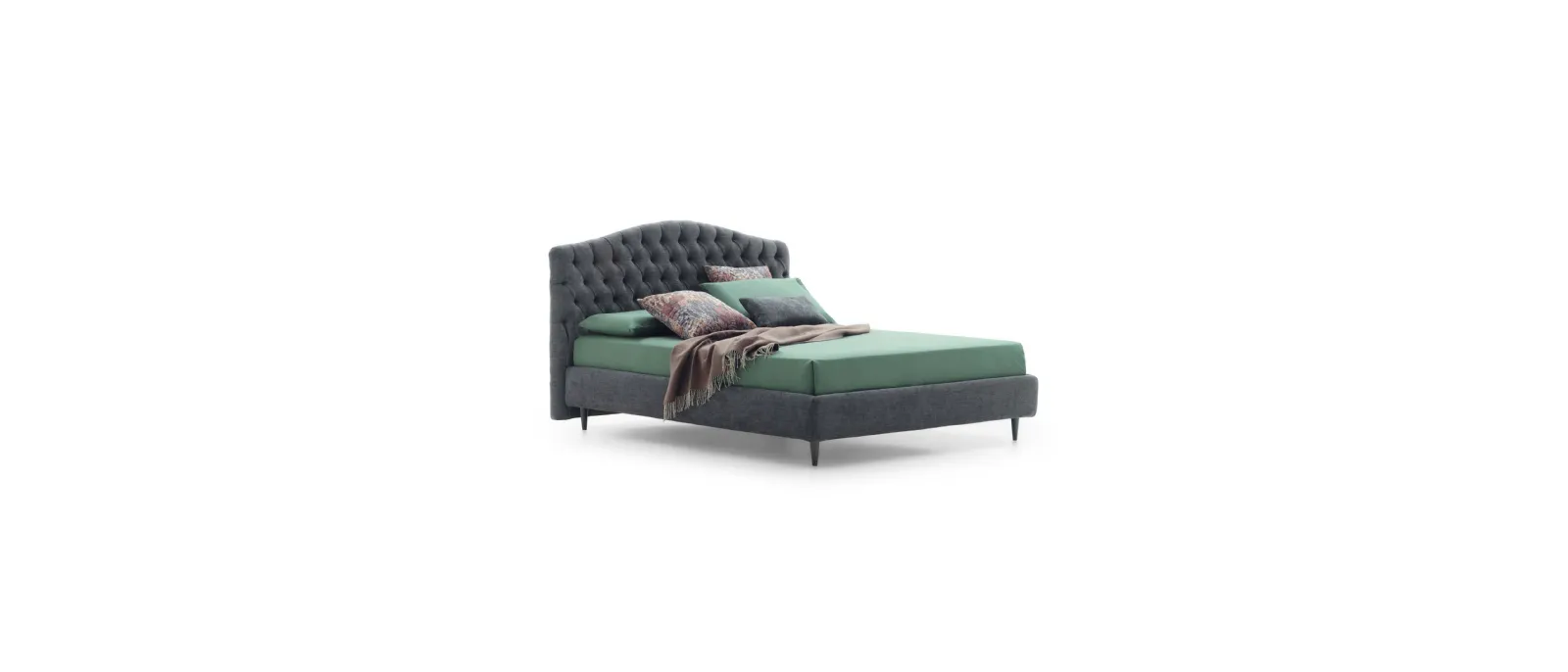 Renoir classic bed by Le Comfort is a sophisticated and luxurious piece of furniture that stands