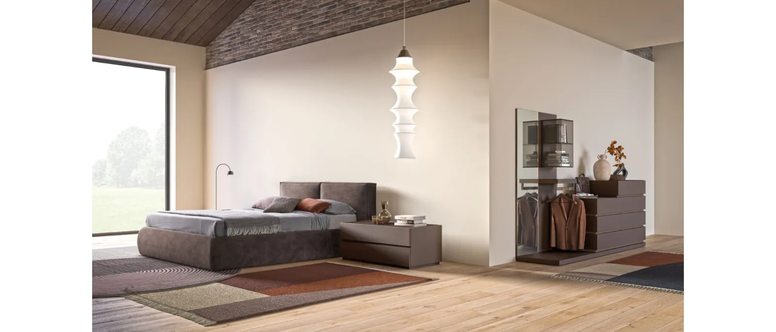 Sally Night 30 upholstered bed in fabric by Orme