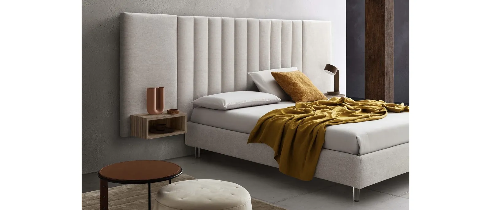 Le Comfort presents a new fabric bed, designed and produced exclusively by the company