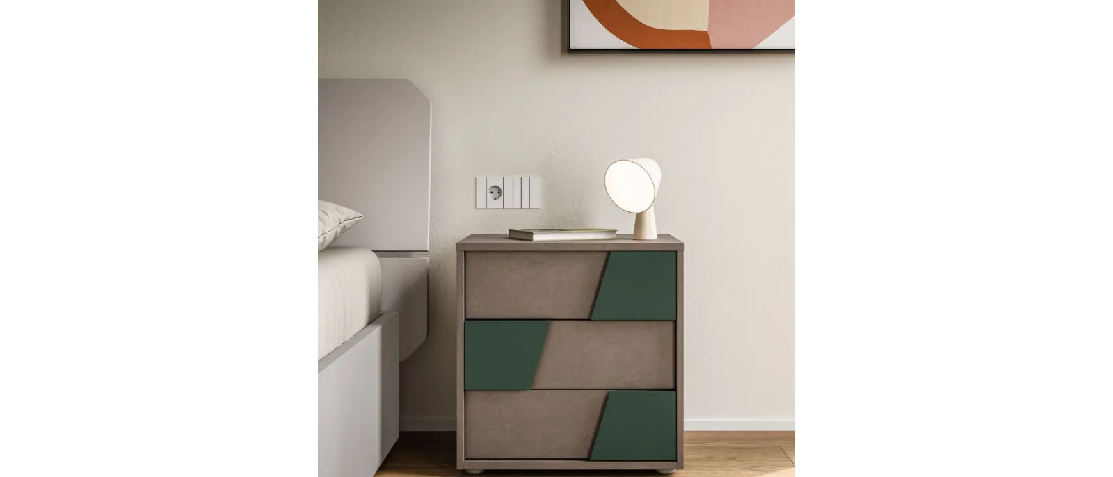 Gliss bedside table by Orme