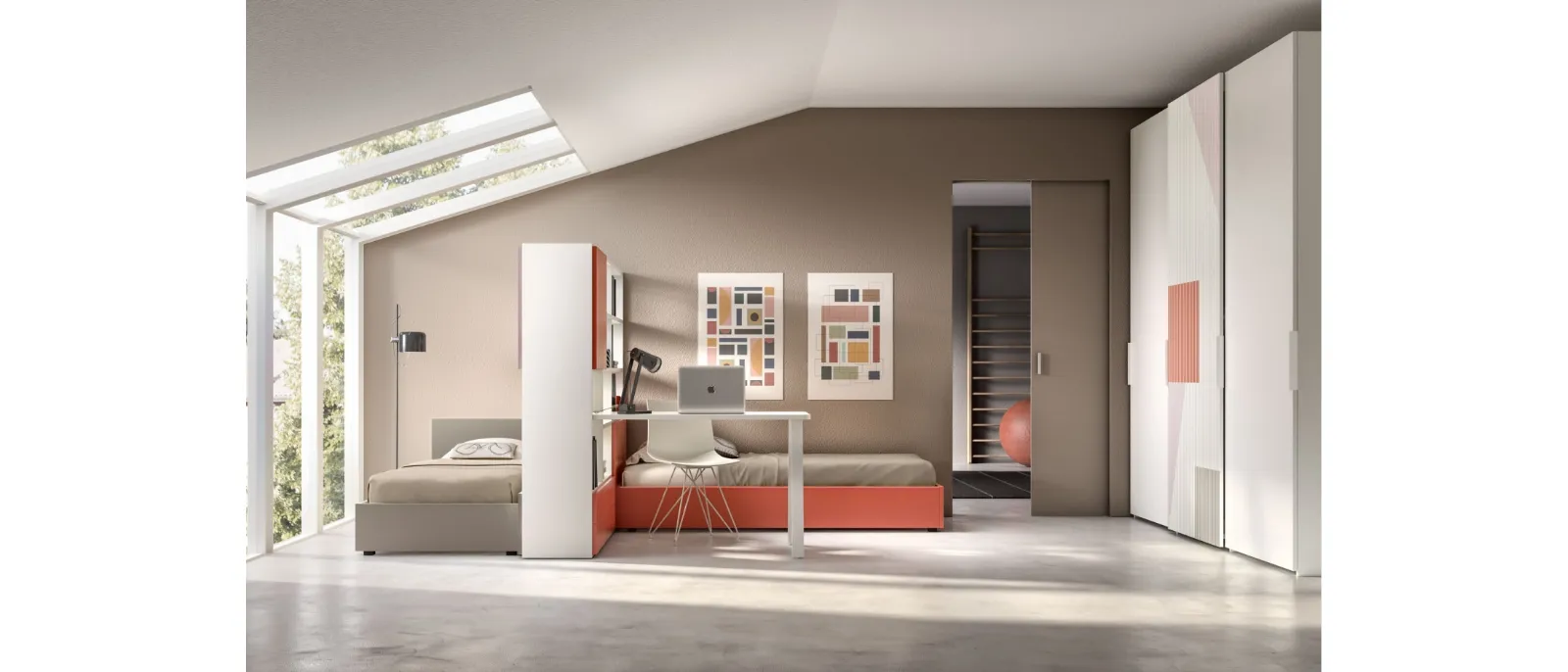 Room 115 of the Room 40 Series by zg Mobili is