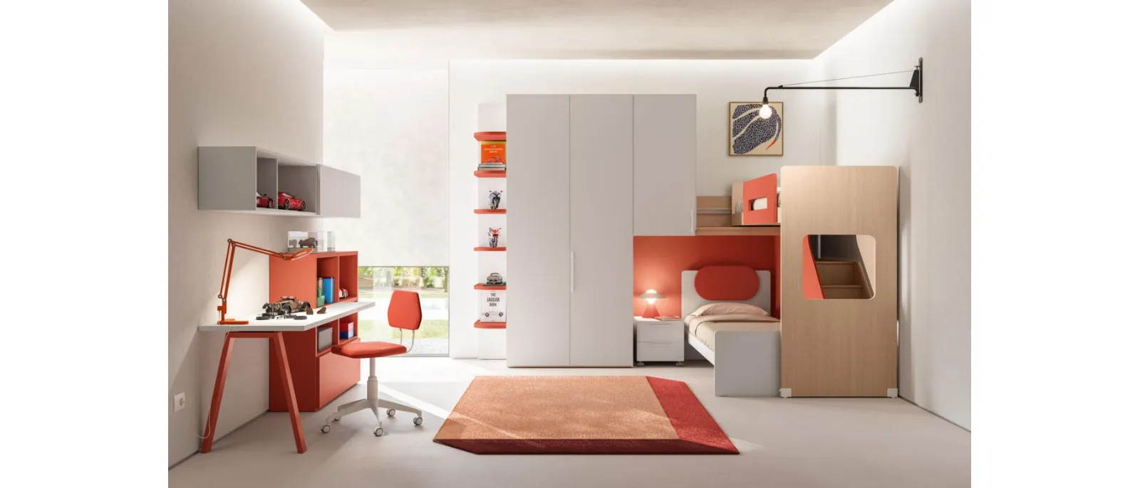 Space-saving children's bedroom 56 by Mistral