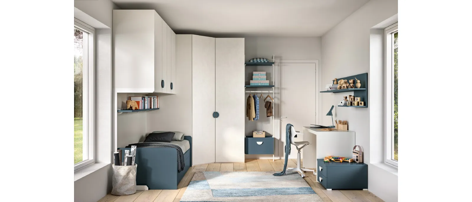 The ZG Ponte 210 children's room