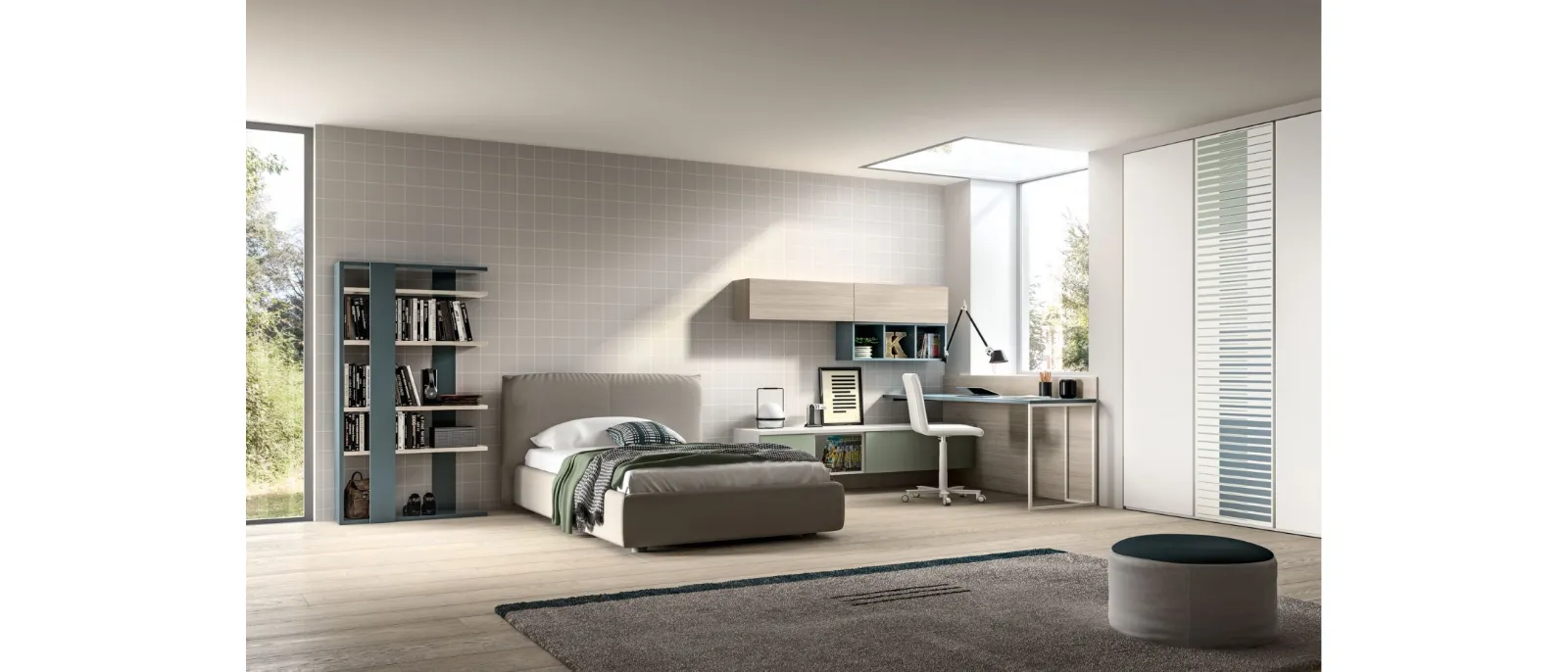 The “Room 101” collection of the brand zg mobili