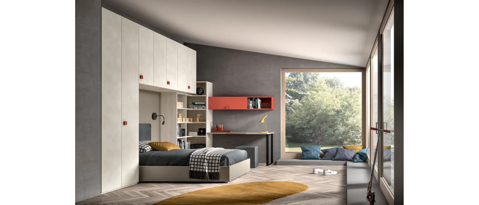 With the aim of providing solutions to young people that allow for maximum space utilization, the