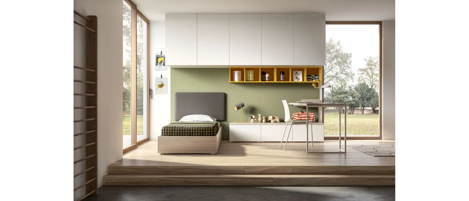 The 3D image of Cameretta Room