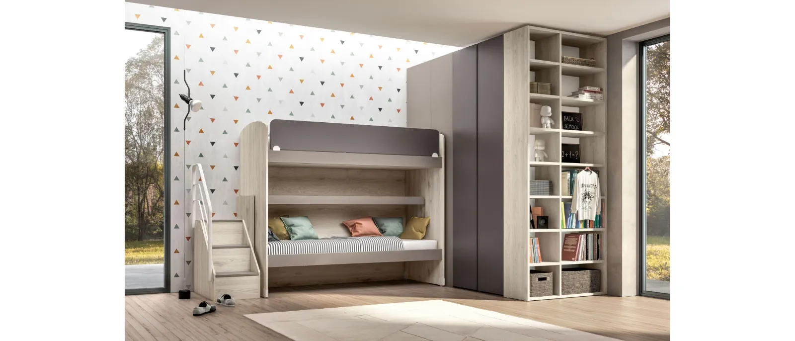 Zg Furniture is presenting the new model of modern bedroom furniture Room 162, which