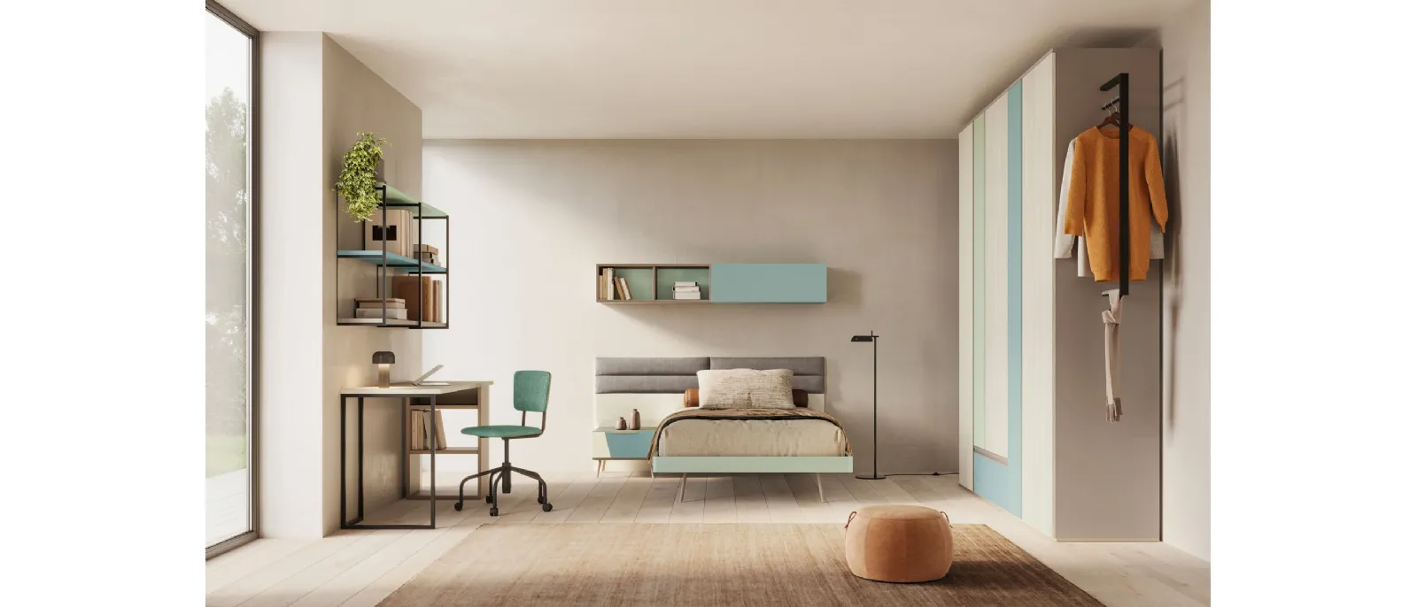 SMART Junior 06 bedroom by San Martino Mobili