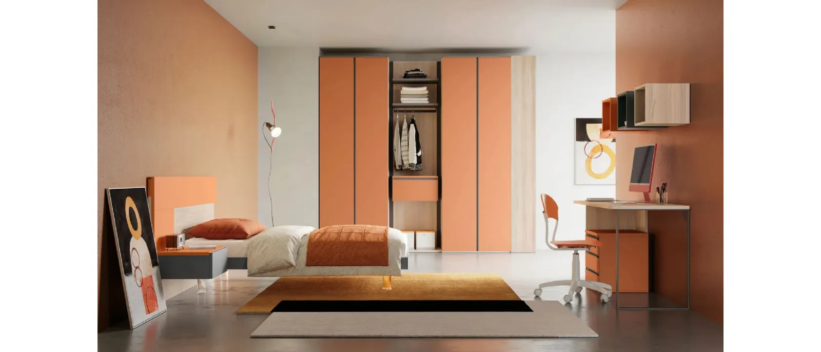 SMART Junior 07 children's bedroom by San Martino Mobili