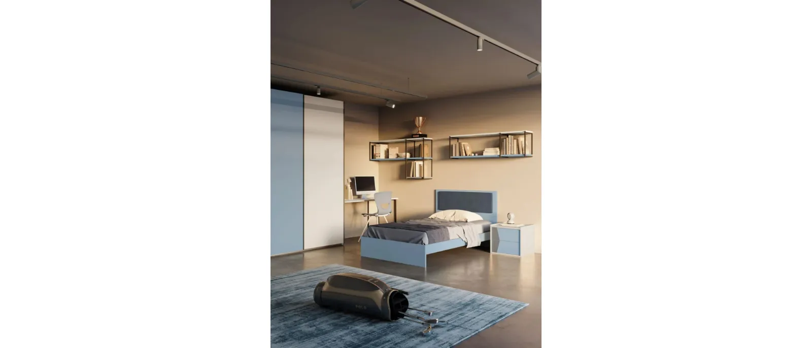 SMART Junior 09 bedroom by San Martino Mobili