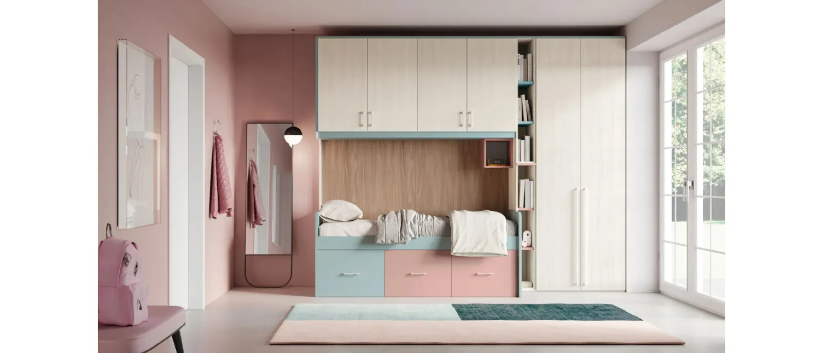 Smart Junior 12 bedroom by San Martino Mobili.