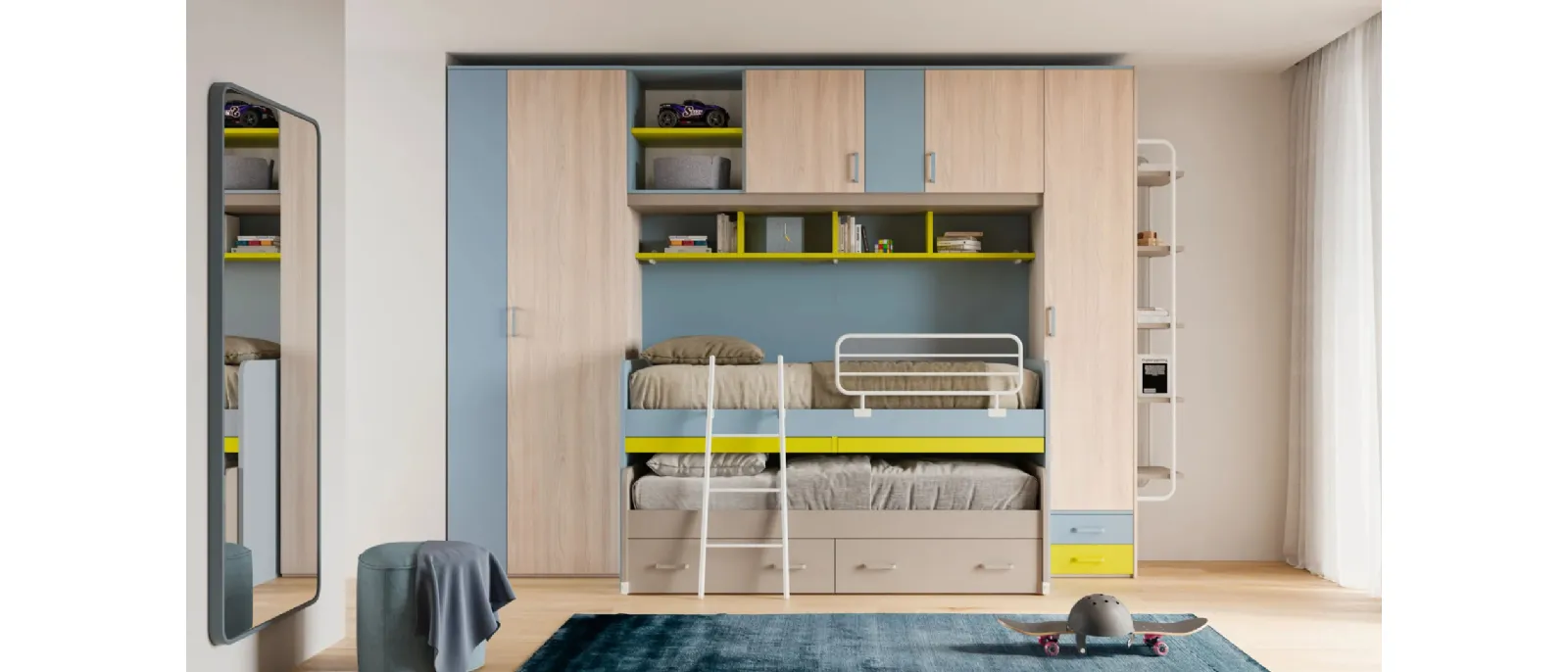 SMART Junior 21 bedroom by San Martino Mobili