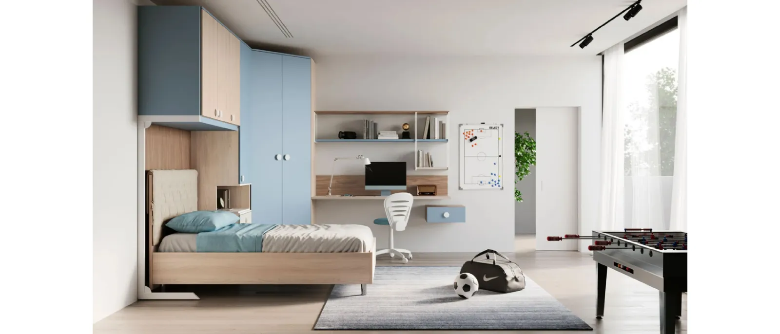 SMART Junior 22 bedroom by San Martino Mobili