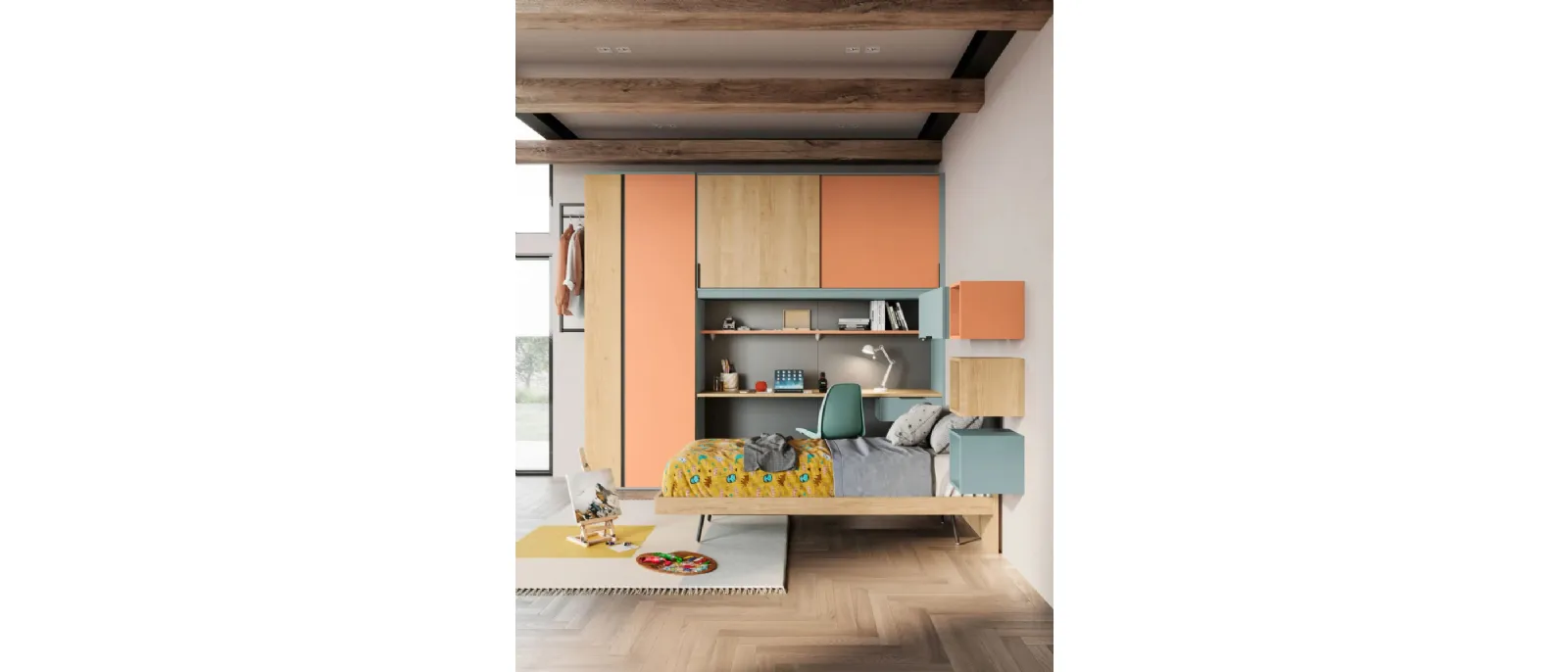 SMART Junior 24 Kids' Room by San Martino Mobili