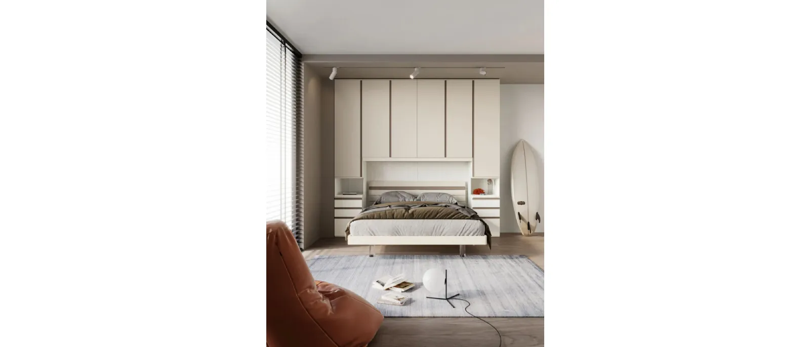Smart Junior 25 bedroom by San Martino Mobili