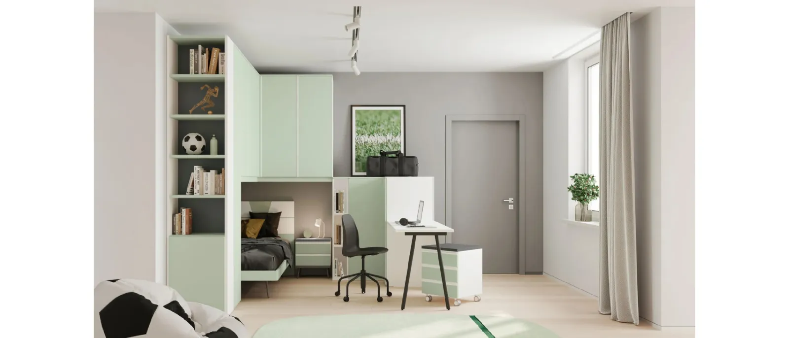 SMART Junior 27 Children's Room by San Martino Mobili