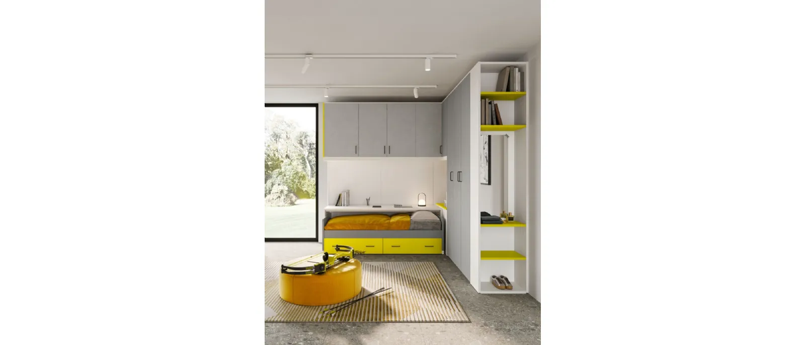 SMART Junior 29 children's room by San Martino Mobili