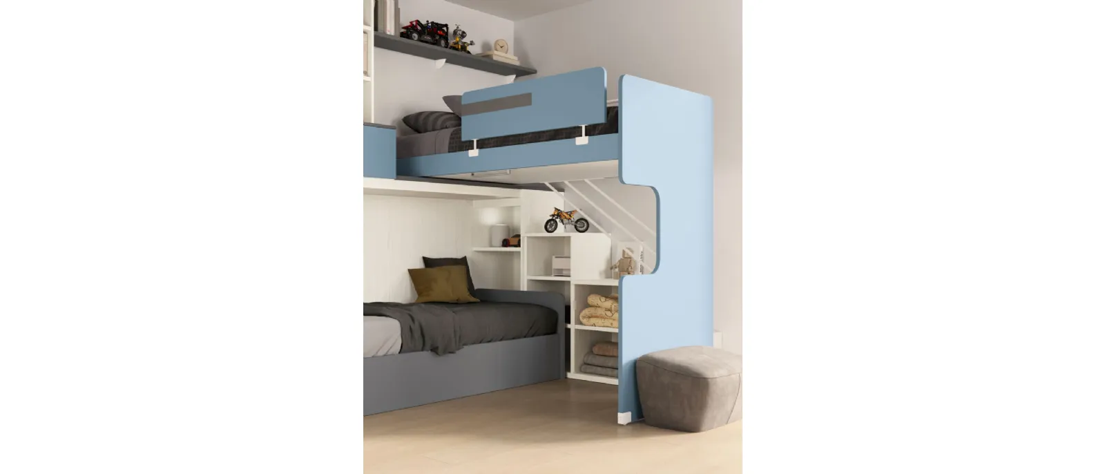 SMART Junior 36 children's room by San Martino Mobili