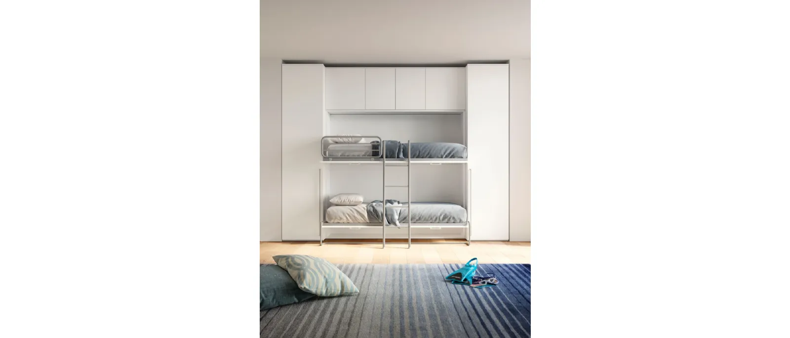 SMART Junior 47 space-saving children's room by San Martino Mobili