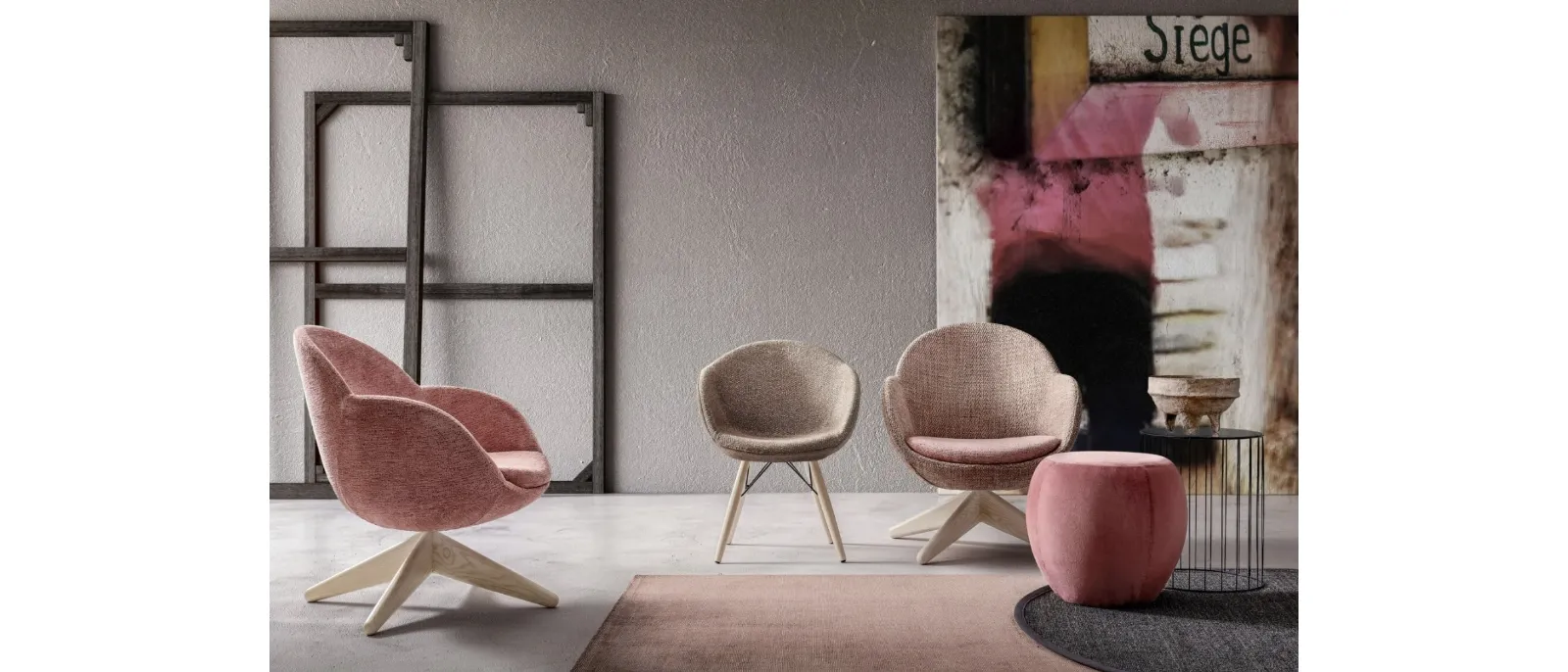 Cloud armchairs by Samoa.