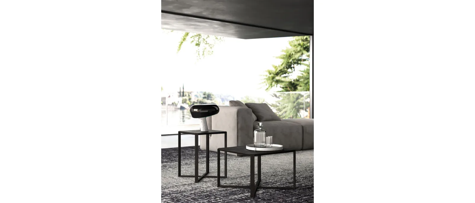 Agatea square coffee table by Orme.