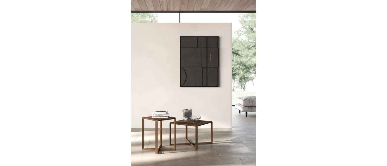 Agatea square coffee table by Orme.