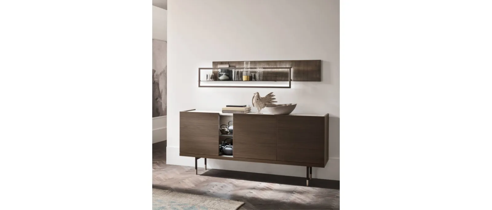 The designer Marco Riva was commissioned by the company to