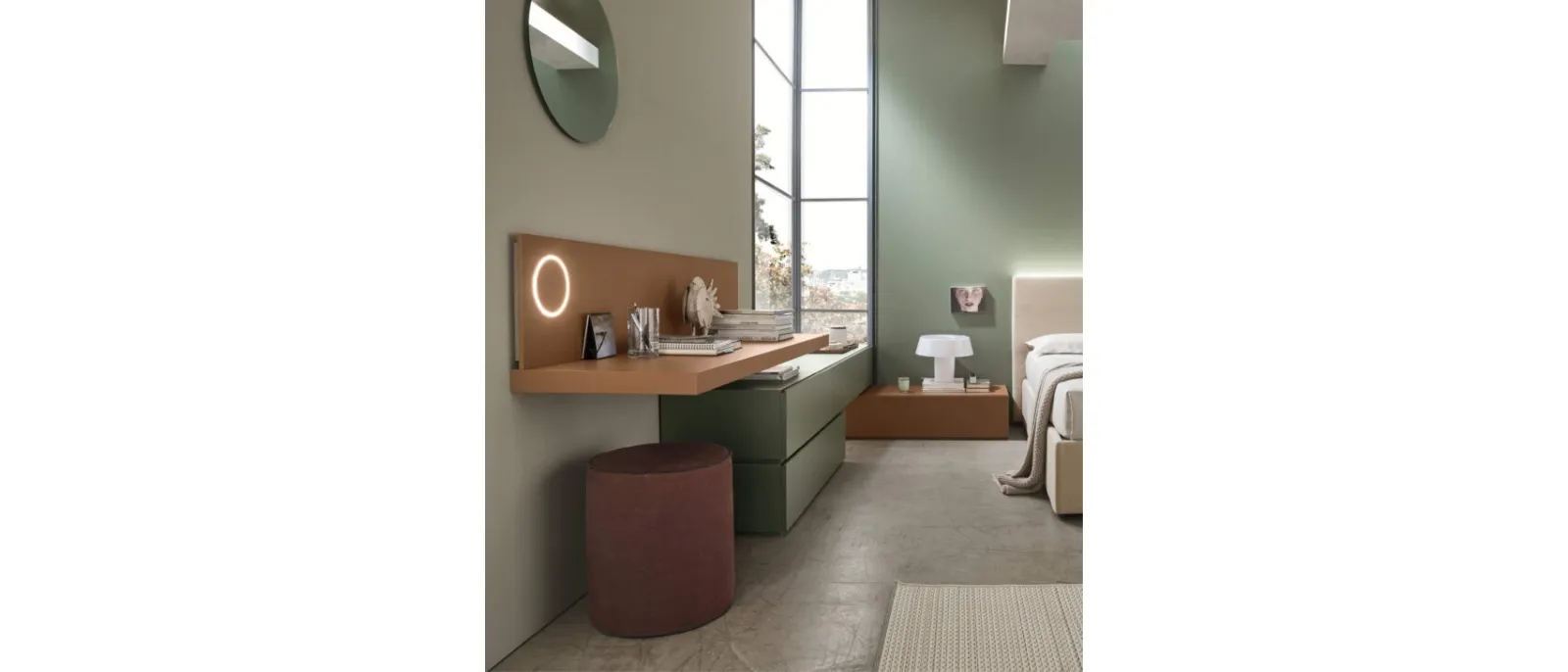 The poufs of the Thubo collection are