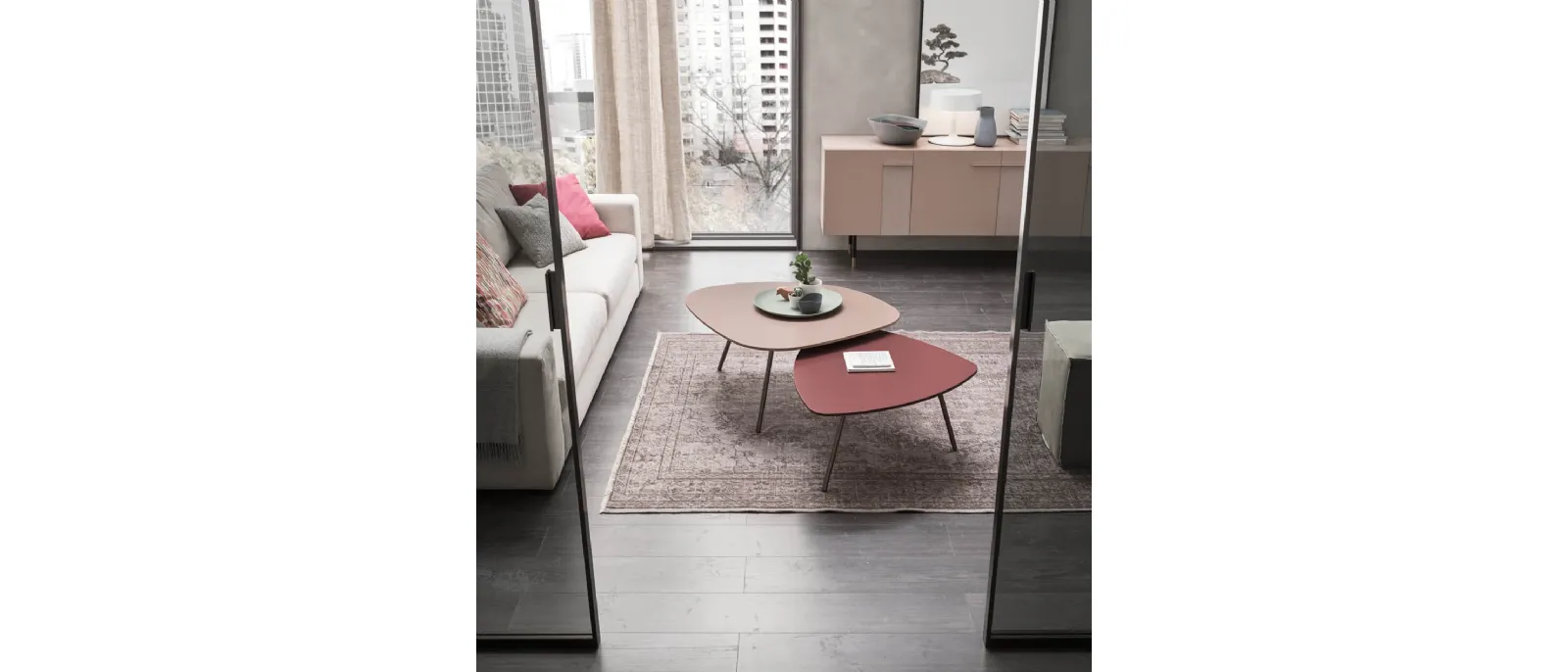 A contemporary design with strong character and refined